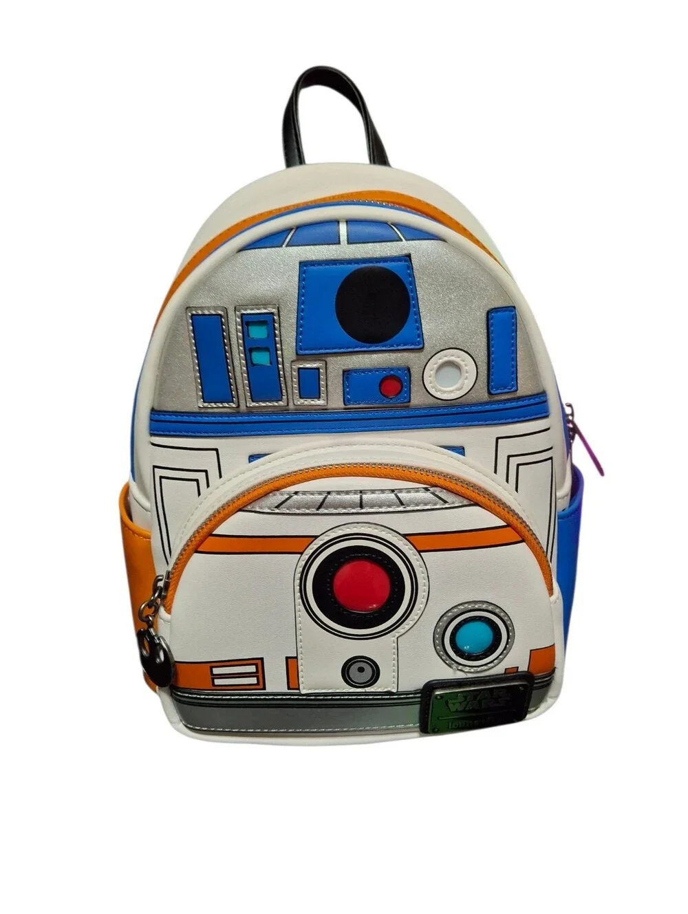 Loungefly Starwars R2-D2 BB-8 Light-up Cosplay mini backpack